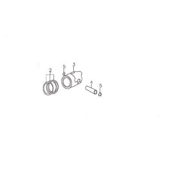 PISTONE QUAD KAYO A250 TOR250 250cc
