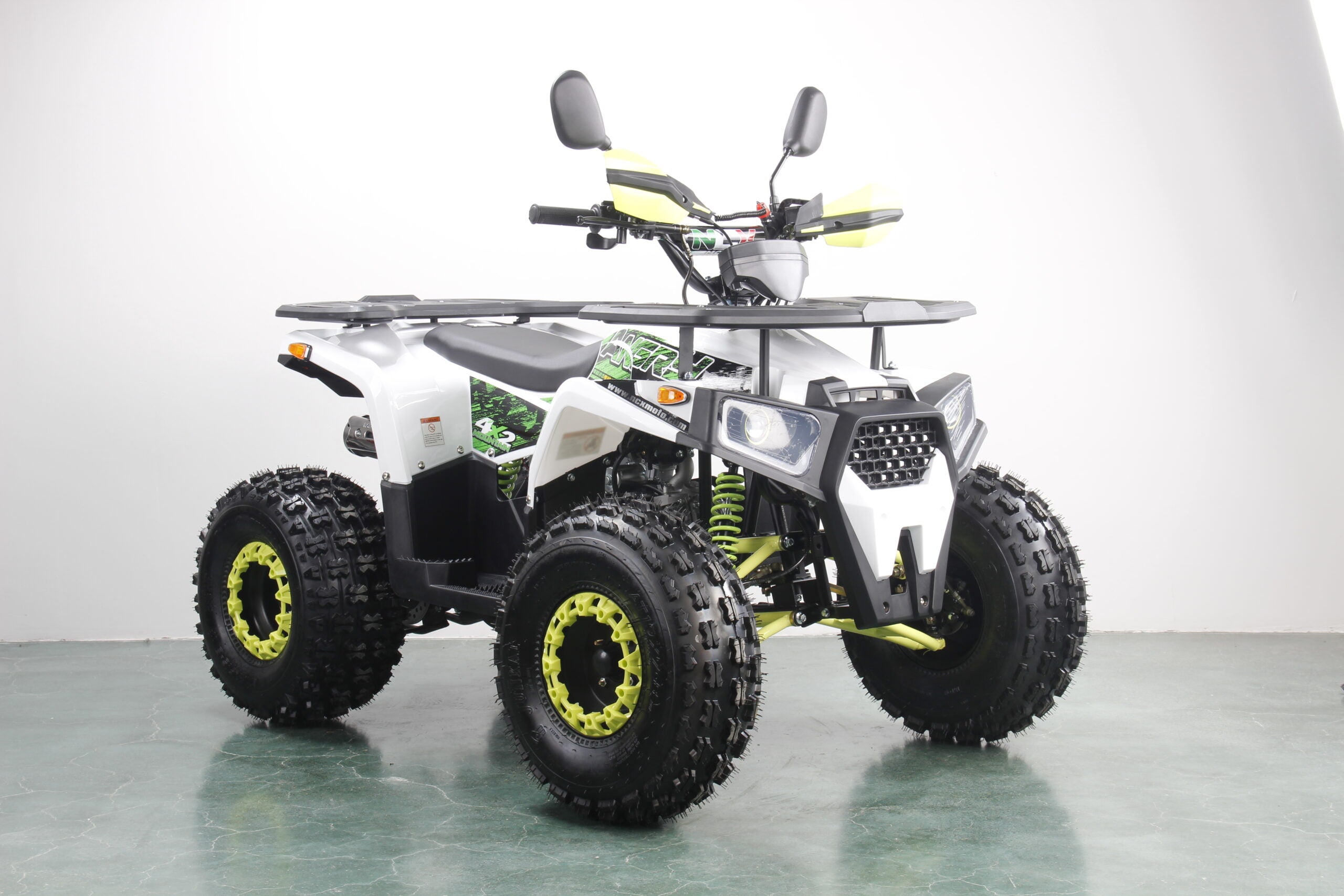 Quad Angry 125cc Ruote 8 Led