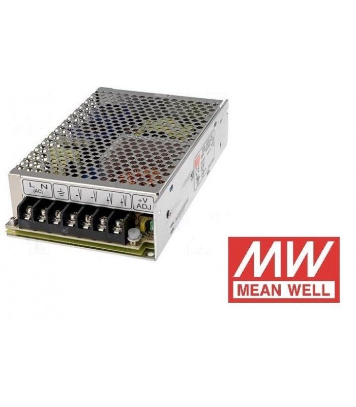 alimentatore LRS-150 24v driver led strip faretto 150w MEAN WEL