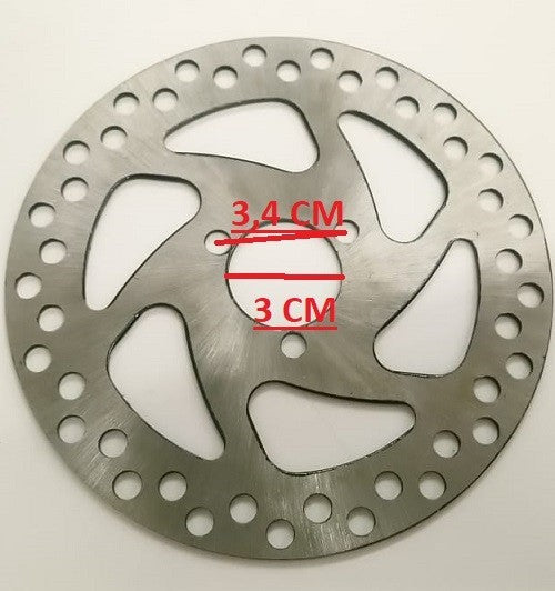 DISCO FRENO MINICROSS RUOTE 8 8" DIAMETRO 14CM E MINIQUAD