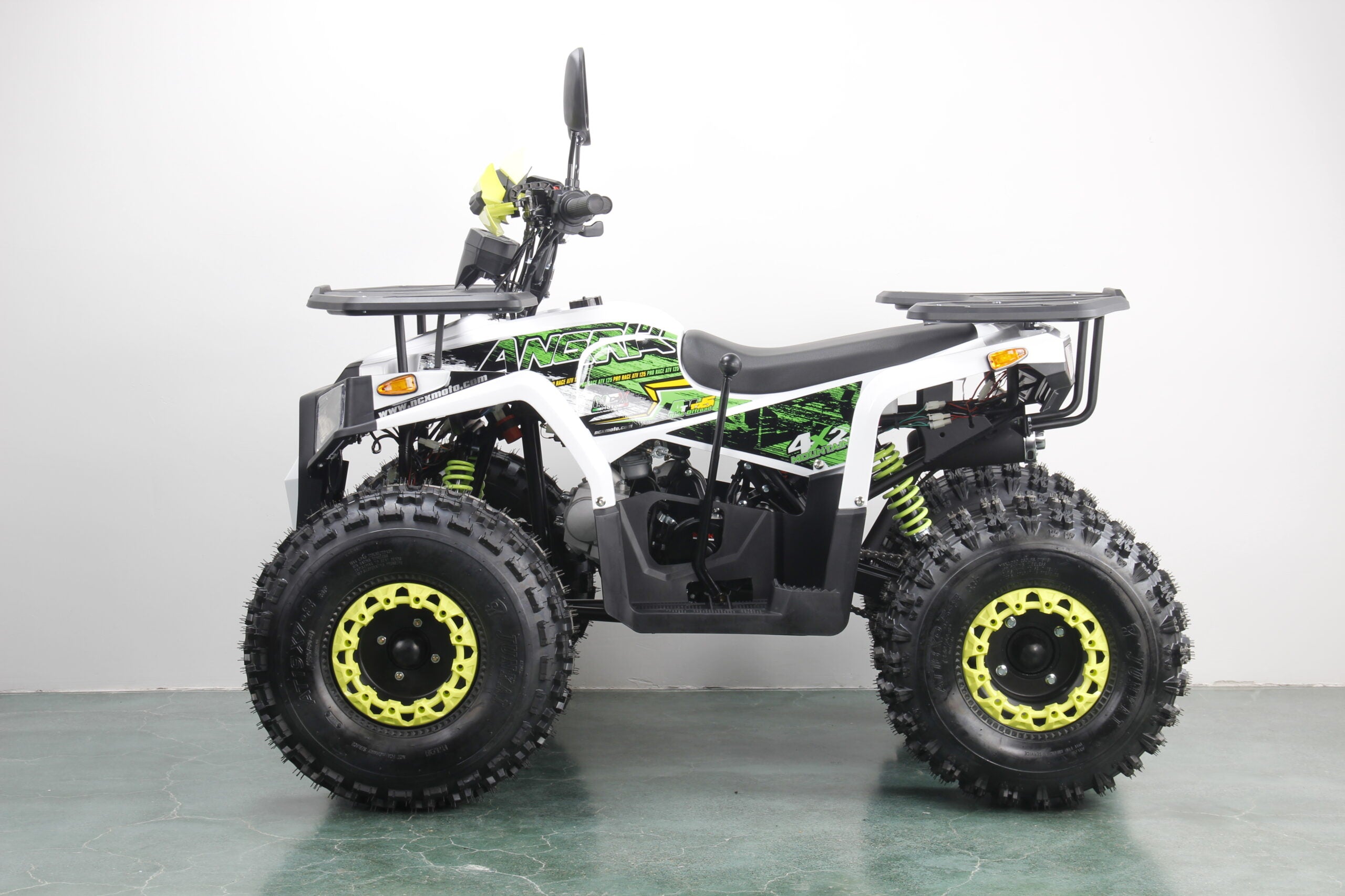 Quad Angry 125cc Ruote 8 Led