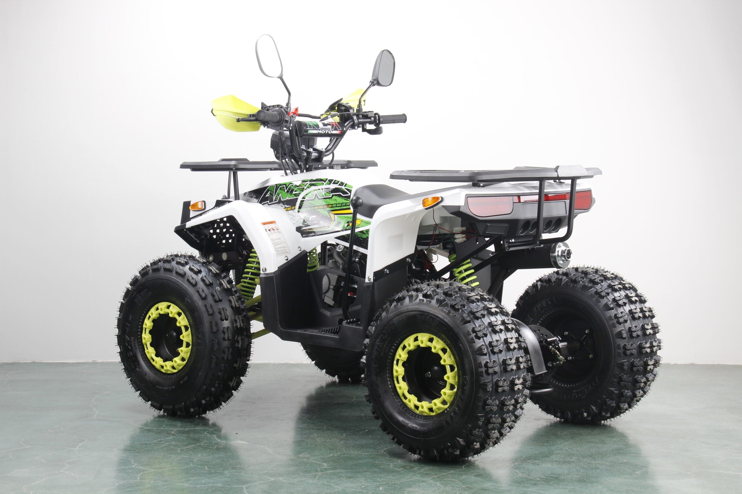 Quad Angry 125cc Ruote 8 Led