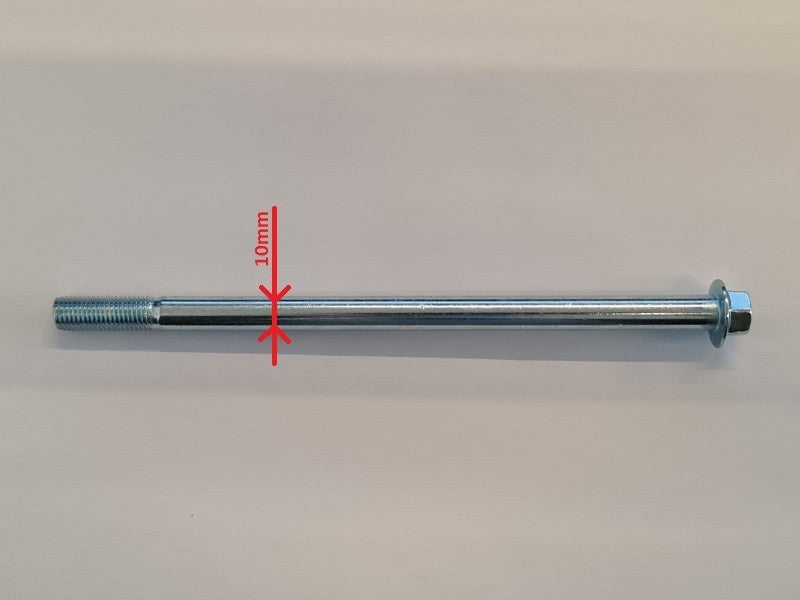 01pz PERNO RUOTA LUNGHEZZA 185mm 185 mm DIAMETRO 10mm 10 mm