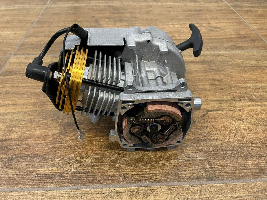 BLOCCO MOTORE COMPLETO senza carburatore senza campana  BIG BORE 50CC 6CV minimoto minicross miniatv