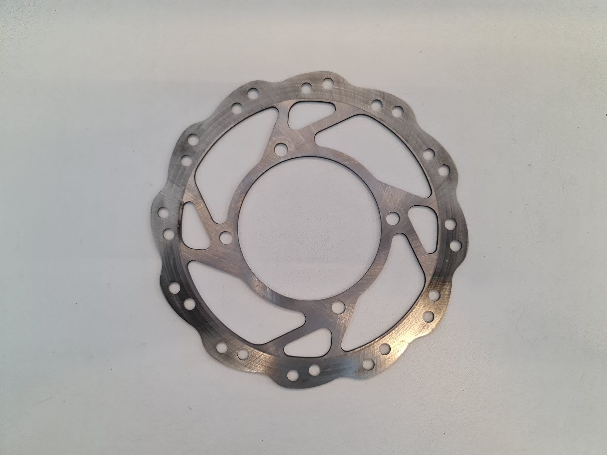 DISCO FRENO 16cm ANTERIORE POSTERIORE PER MINICROSS KAYO KMB 60CC