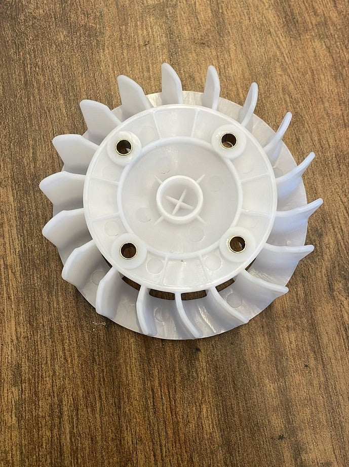 VENTOLA VENTOLINO IN PLASTICA RAFFREDAMENTO BLOCCO MOTORE GY6 QUAD KAYO AU180 180cc