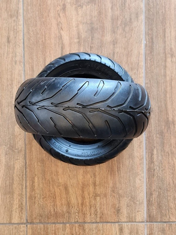 01pz GOMMA POSTERIORE 110/50-6.5 stradale intagliata COPERTONI MINIMOTO GOMME COPERTONE