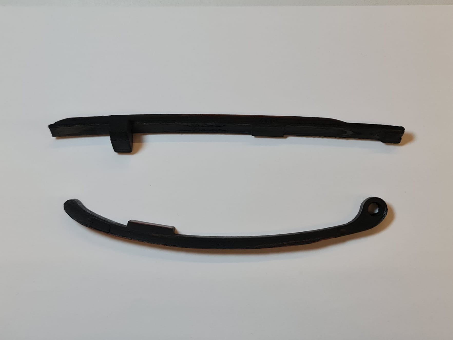 COPPIA PATTINI SCORRI CATENA DI DISTRIBUZIONE PER BLOCCO MOTORE ZONGSHEN ZS155 155cc