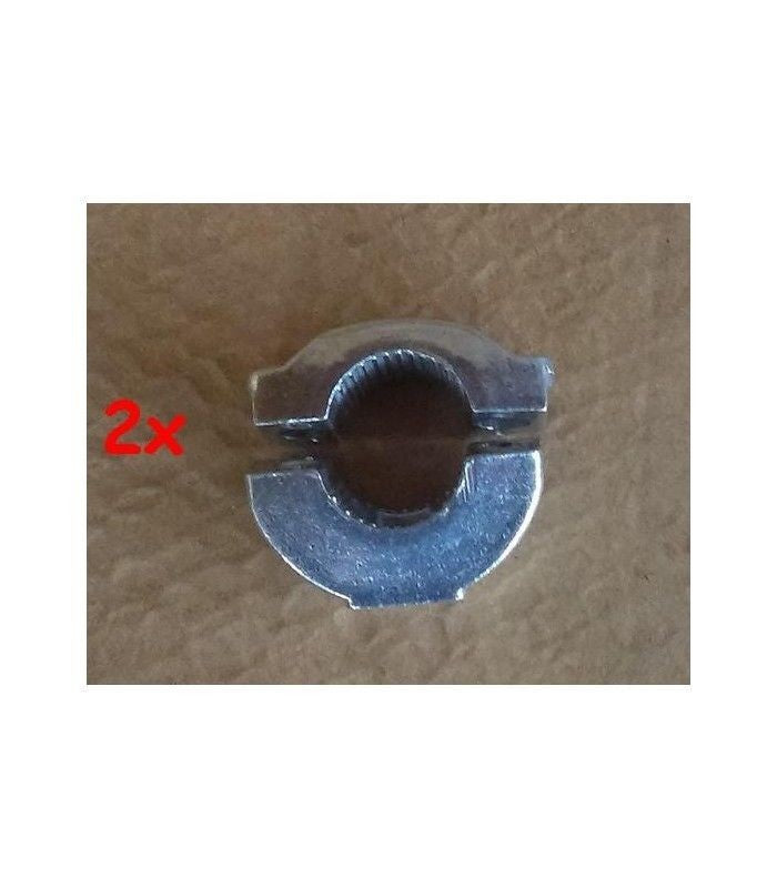 COPPIA SUPPORTI MANUBRIO QUAD KAYO AT 110 AT125 MINICROSS 10" - TIGER minimoto cross 49cc