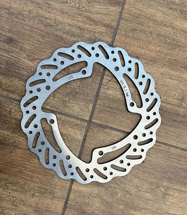 DISCO FRENO POSTERIORE 24CM PER CROSS KAYO T4 250cc