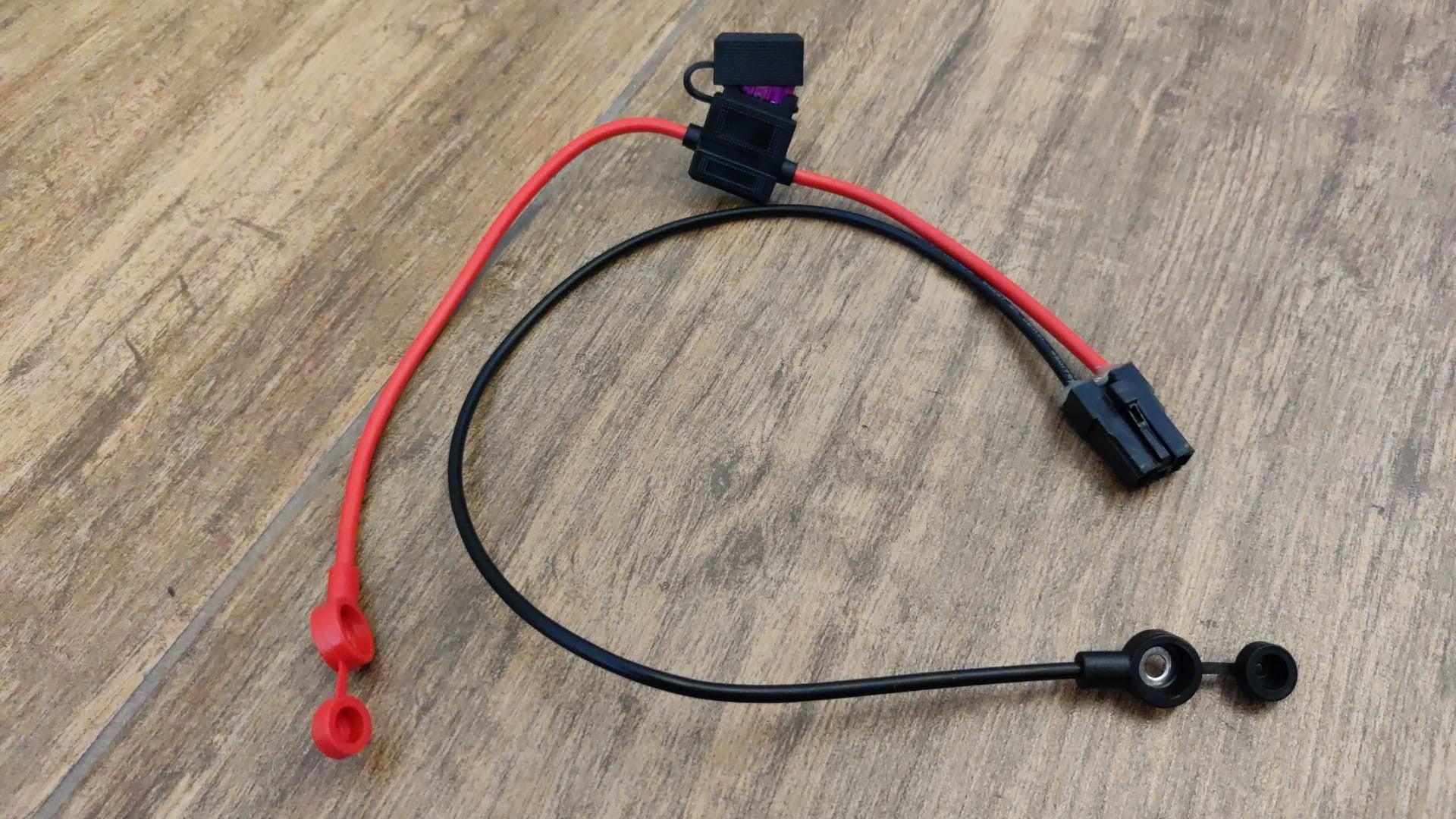 CABLAGGIO CON FUSIBILE PER BATTERIE MONOPATTINO CHAOS