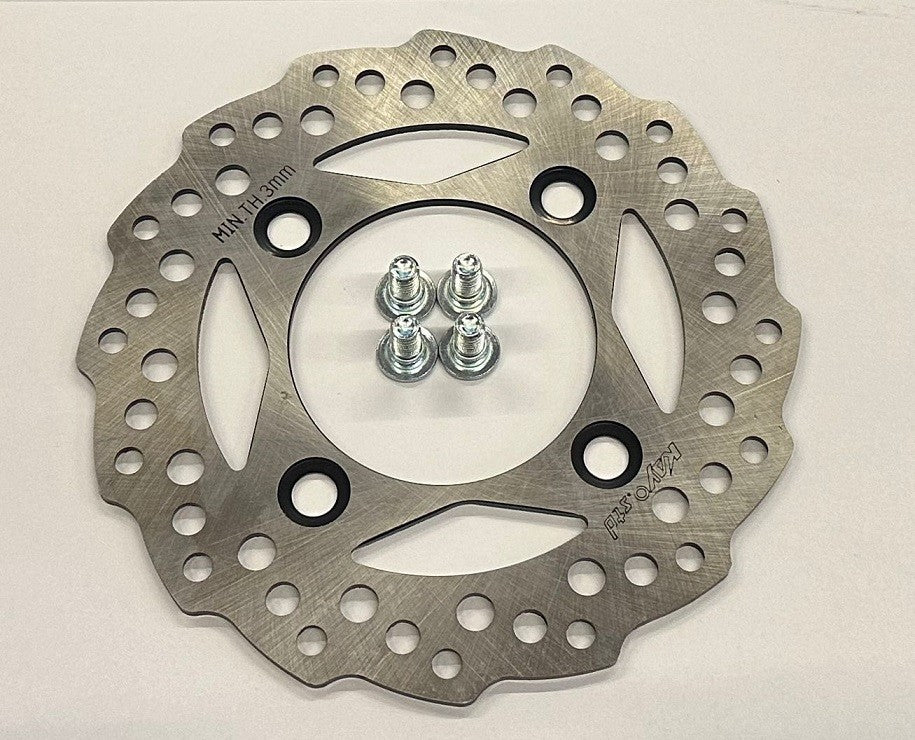 DISCO FRENO 18CM POSTERIORE PER PITBIKE KAYO TSD110 TS90