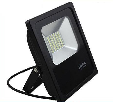 FARO ECO-BLACK 20W LED BIANCO 4000K 4500K NEUTRO PARI A 200W LAMPADA IP65 ESTERNO