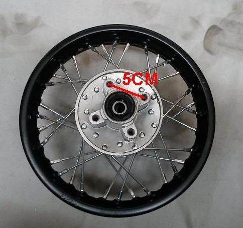 CERCHIO 10" POSTERIORE ORION PIT BIKE 110CC per gomme 2.5x10 3.00x10 80/100-10