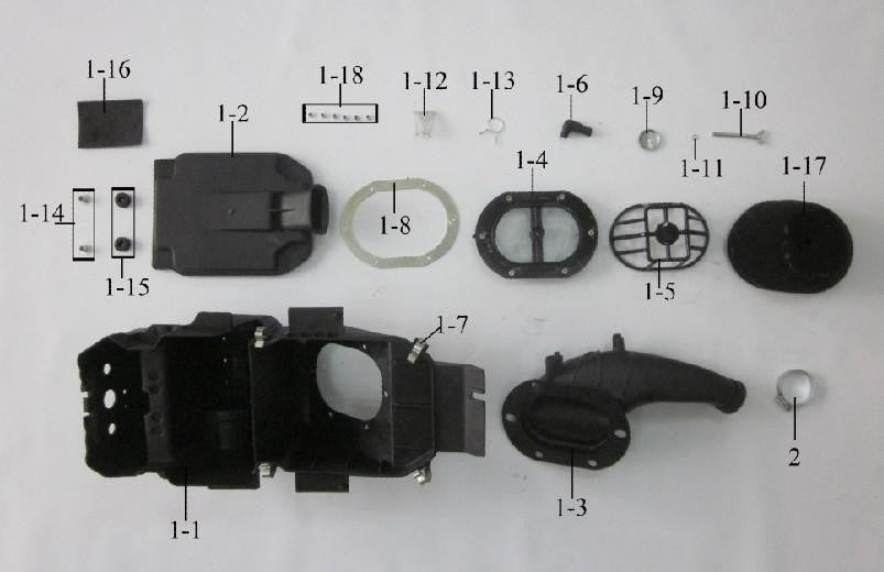KIT FILTRO ARIA CARBURATORE QUAD PANTERA 250cc