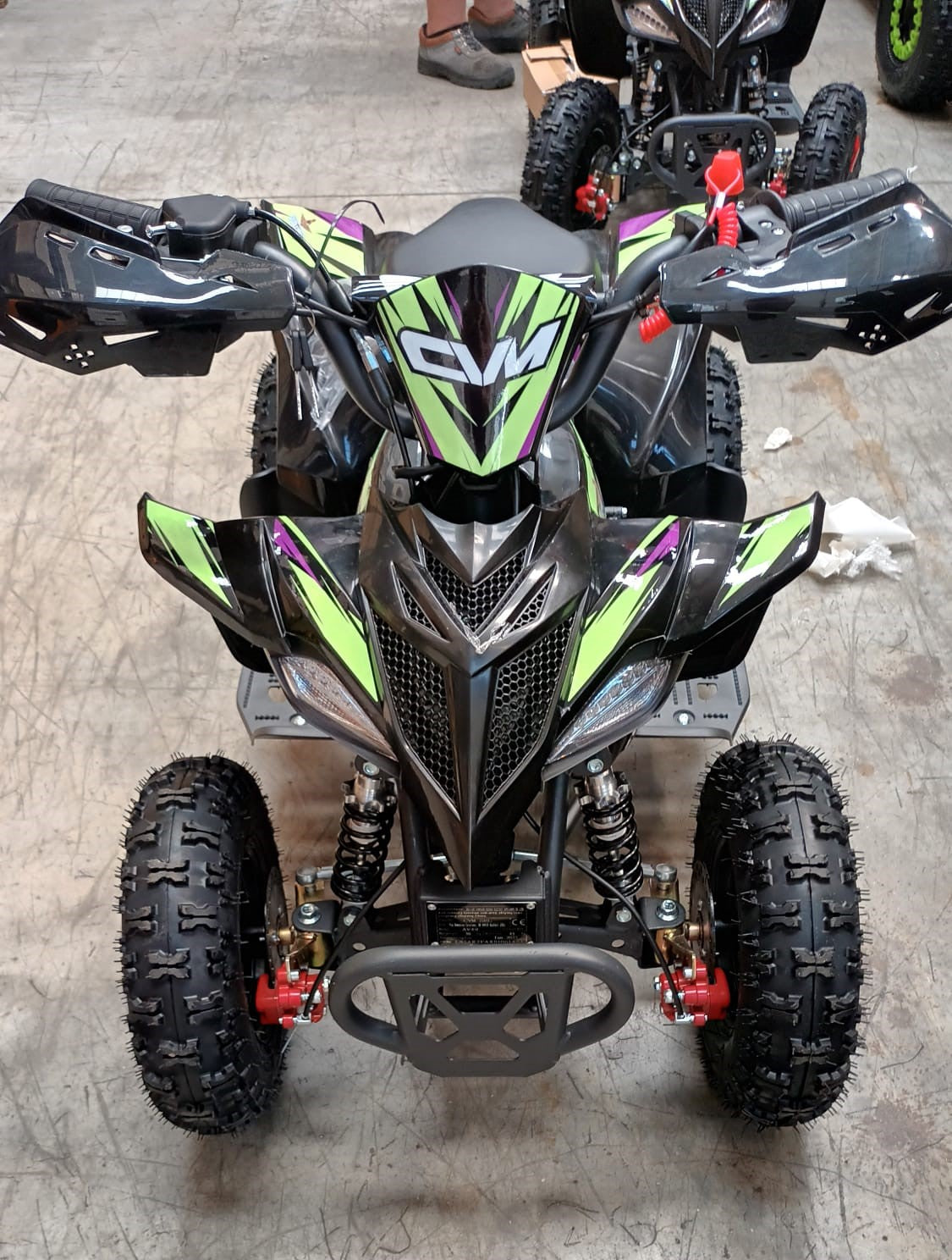 Mini Quad New Tiger 50cc Ruote 6 Easy Start