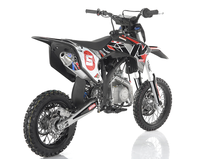 Pitbike RXF 125cc Ruote 14/12 XXL Manuale