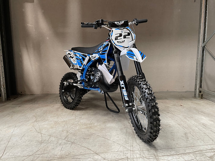 Mini Cross FLX 50cc Ruote 12-10 o 14-12 Avviamento Pedalina
