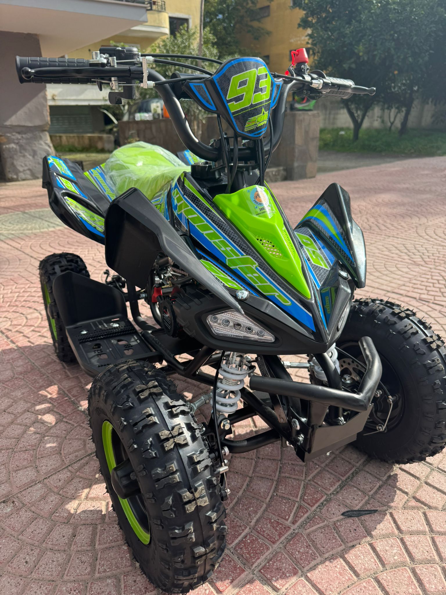 Mini Quad New Monster 50cc Ruote 6