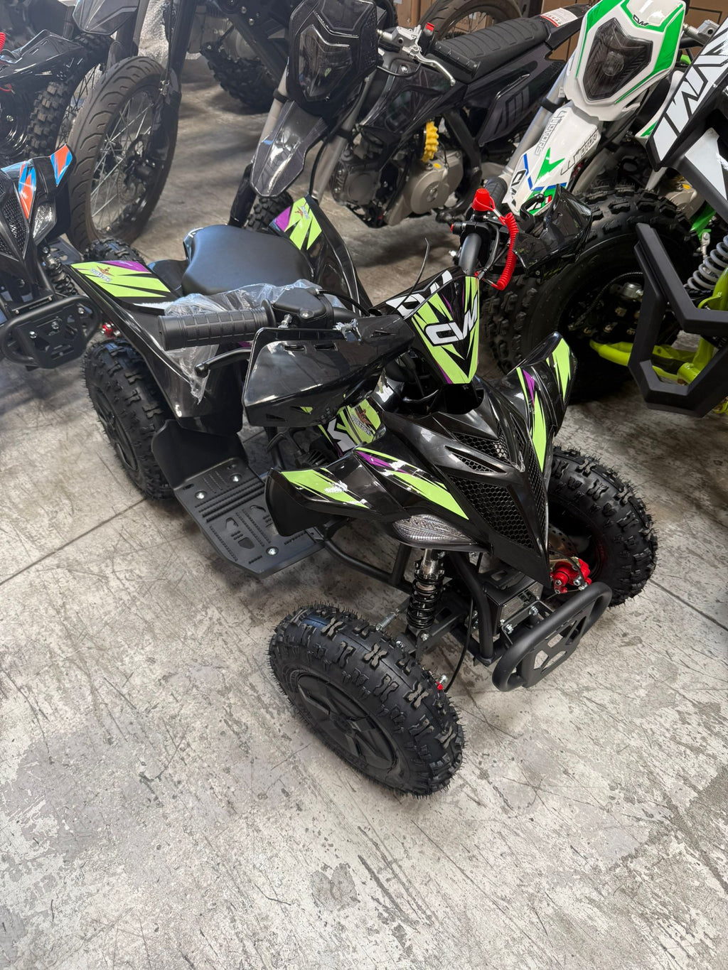 Mini Quad New Tiger 50cc Ruote 6 Easy Start