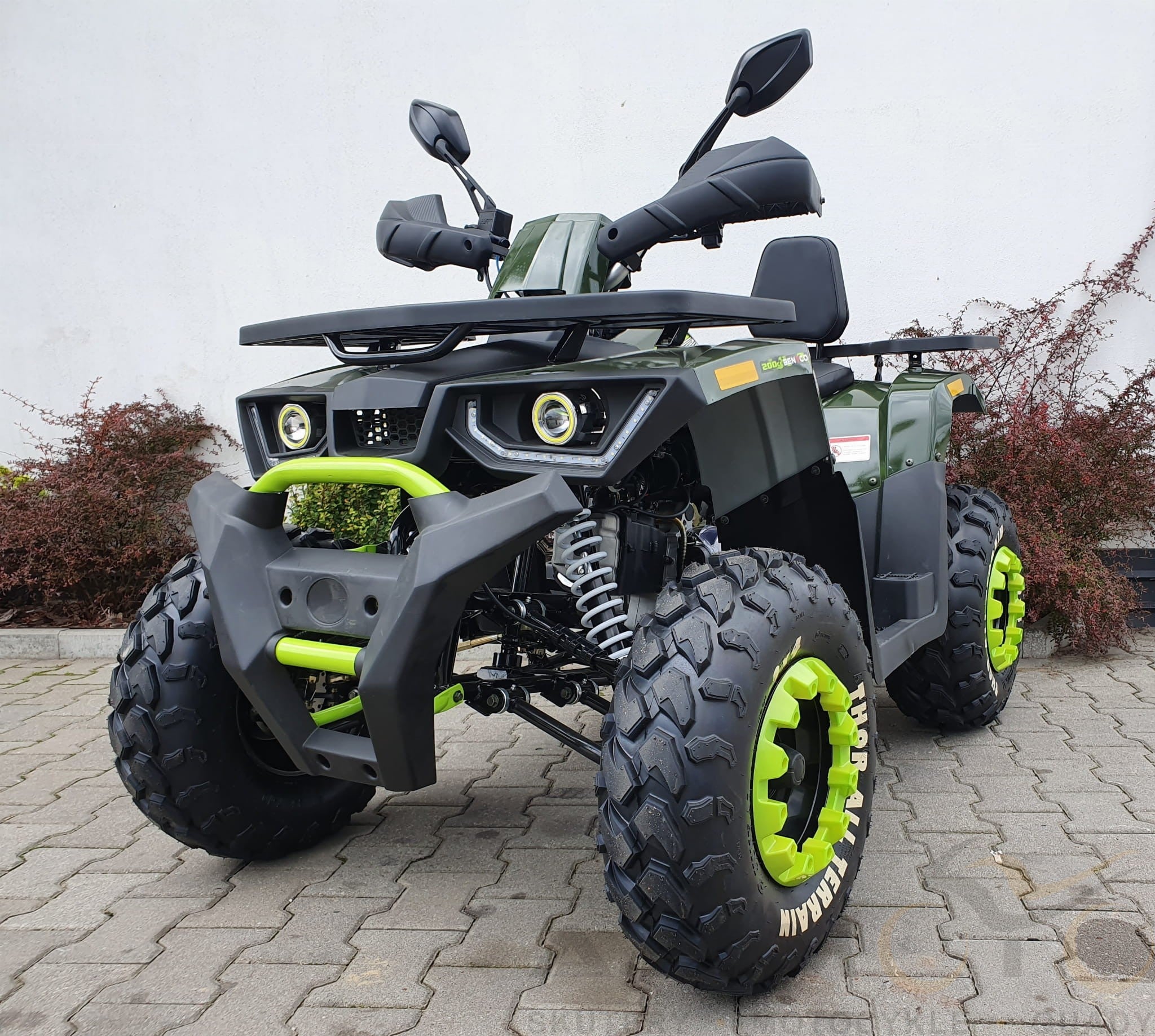 Mega Quad Angry 200cc Ruota 10 LED
