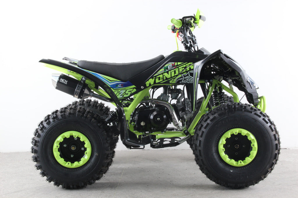 Quad Wonder 125cc Ruote 8 LED