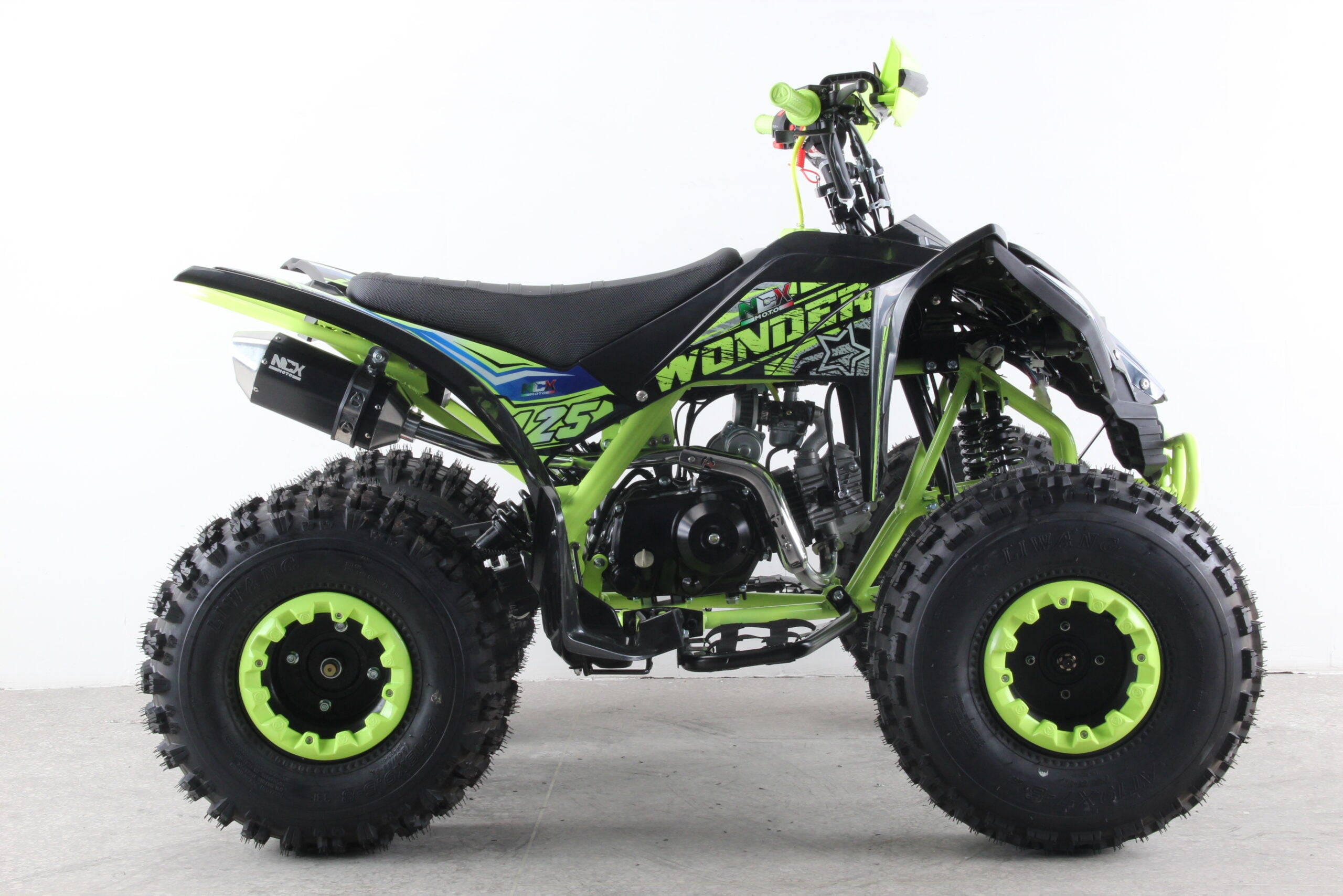 Quad Wonder 125cc Ruote 8 LED