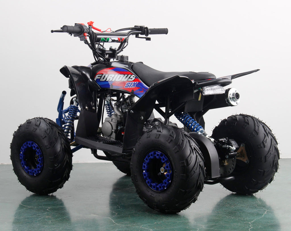 Quad Fourious SIX 125cc Ruote 6 Maxi Total LED