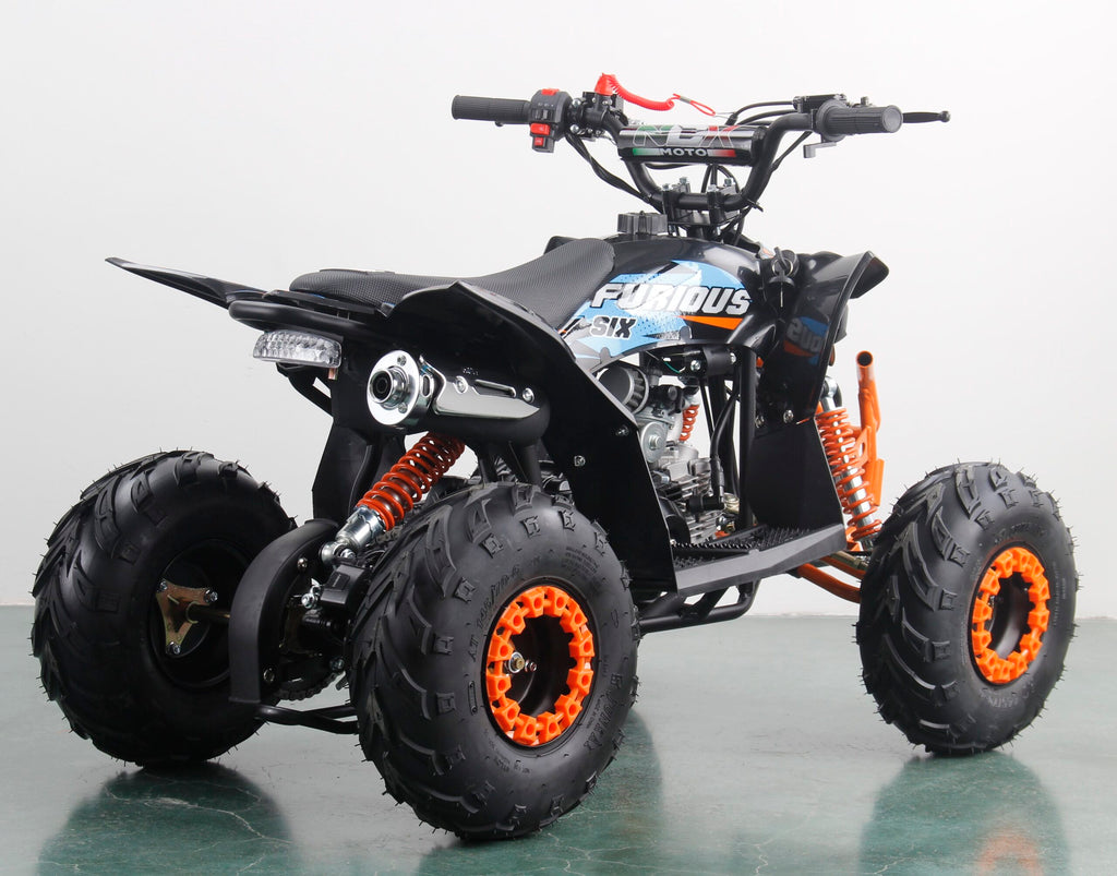 Quad Fourious SIX 125cc Ruote 6 Maxi Total LED