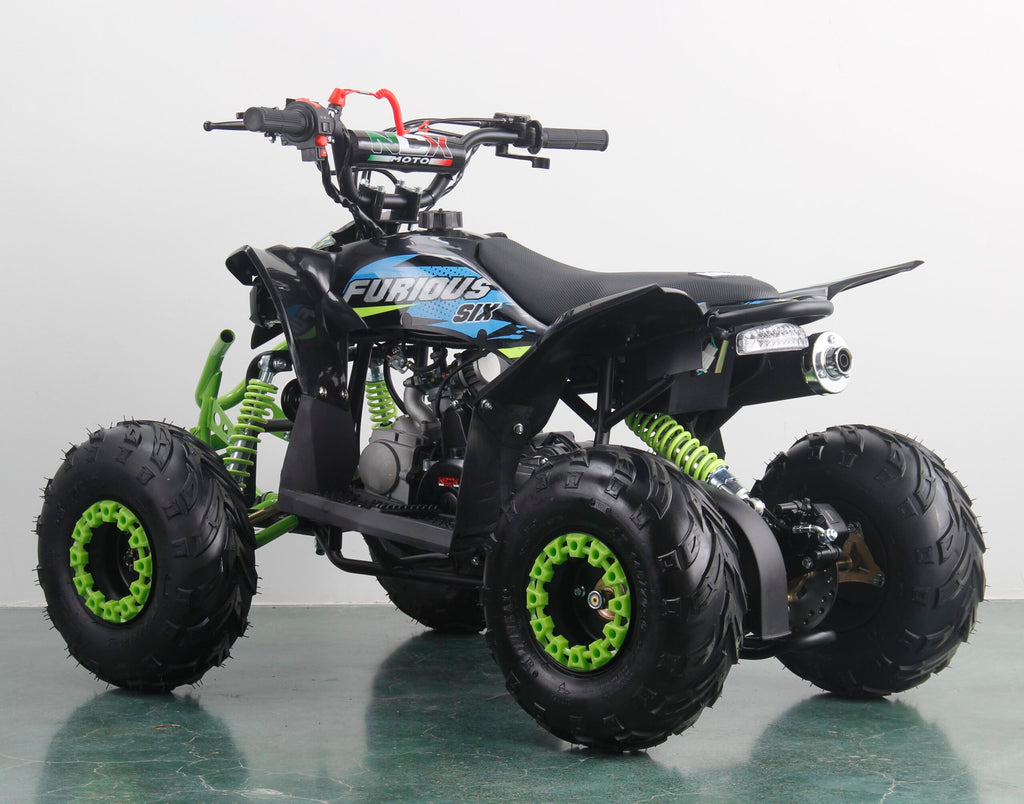 Quad Fourious SIX 125cc Ruote 6 Maxi Total LED