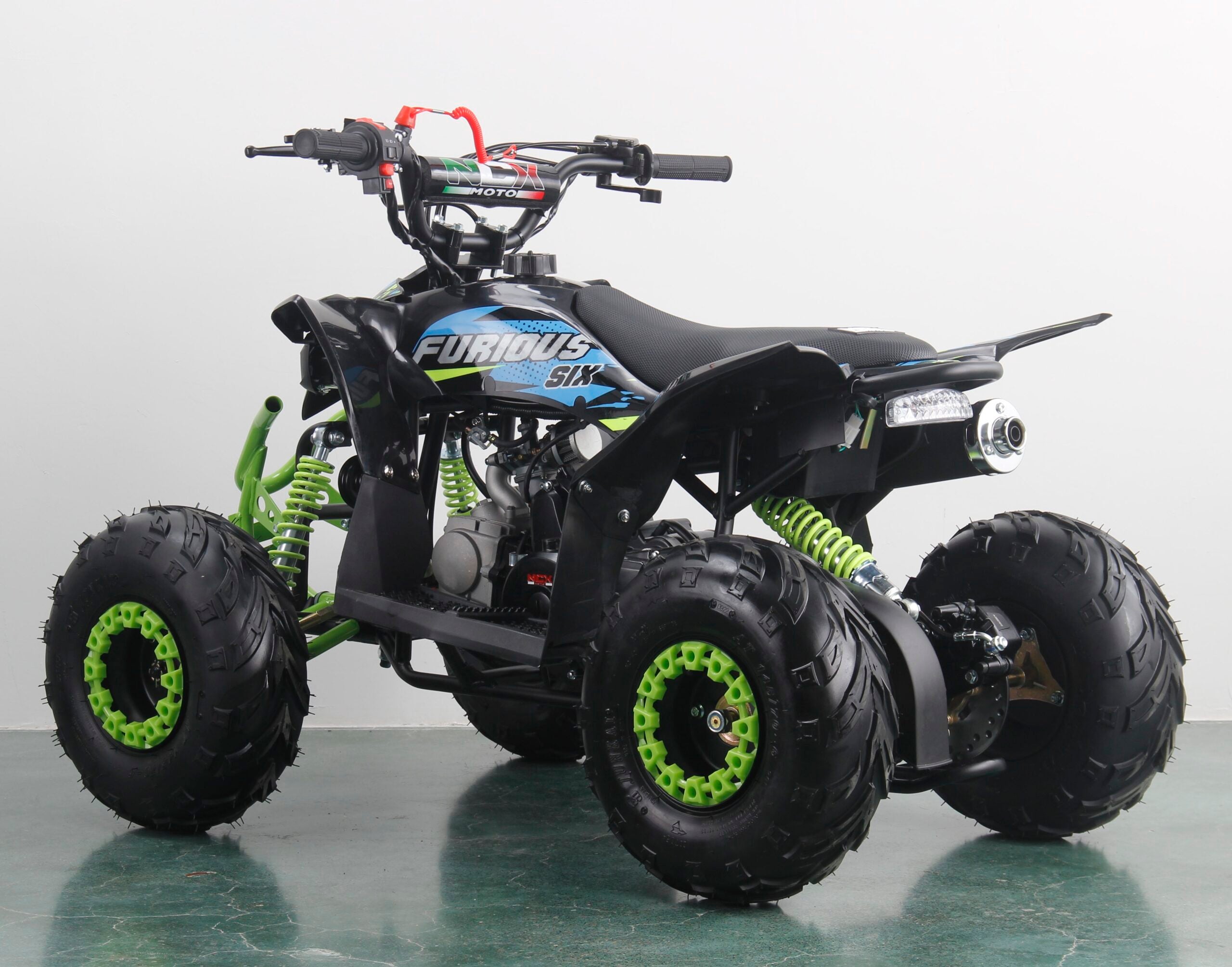 Quad Fourious SIX 125cc Ruote 6 Maxi Total LED