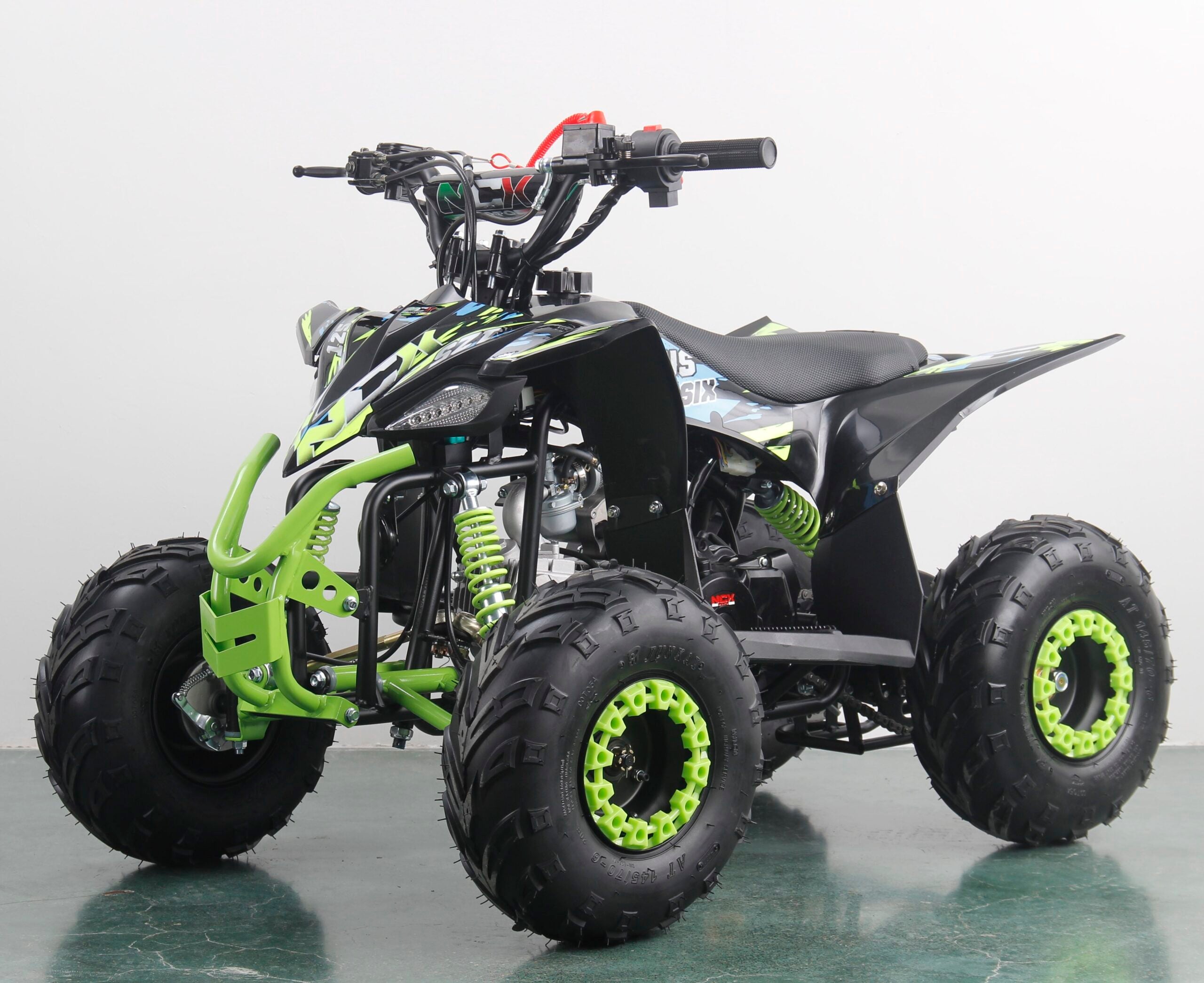 Quad Fourious SIX 125cc Ruote 6 Maxi Total LED