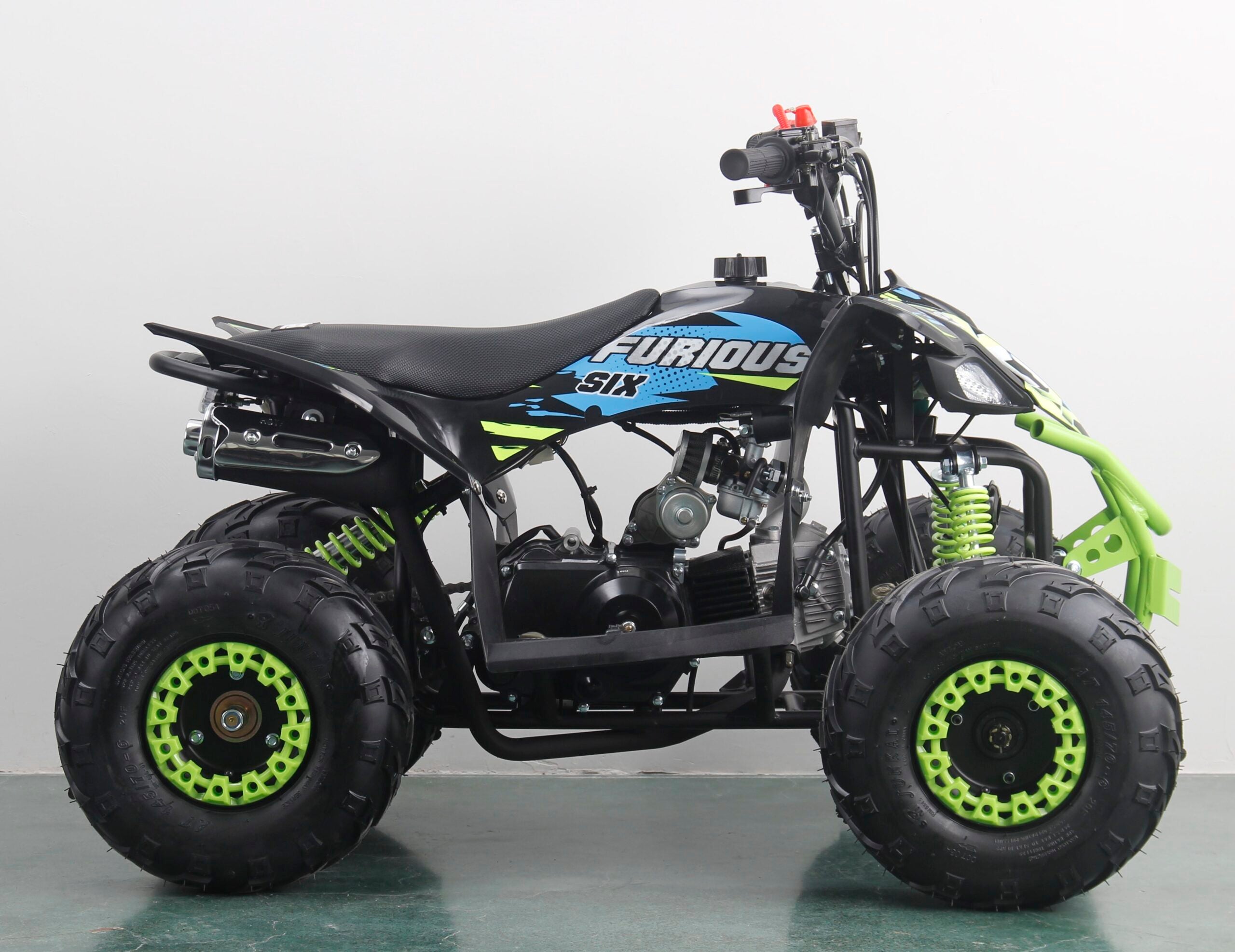 Quad Fourious SIX 125cc Ruote 6 Maxi Total LED