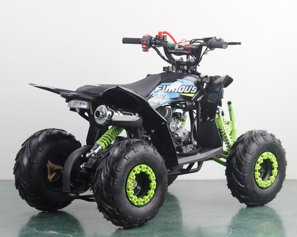 Quad Fourious SIX 125cc Ruote 6 Maxi Total LED