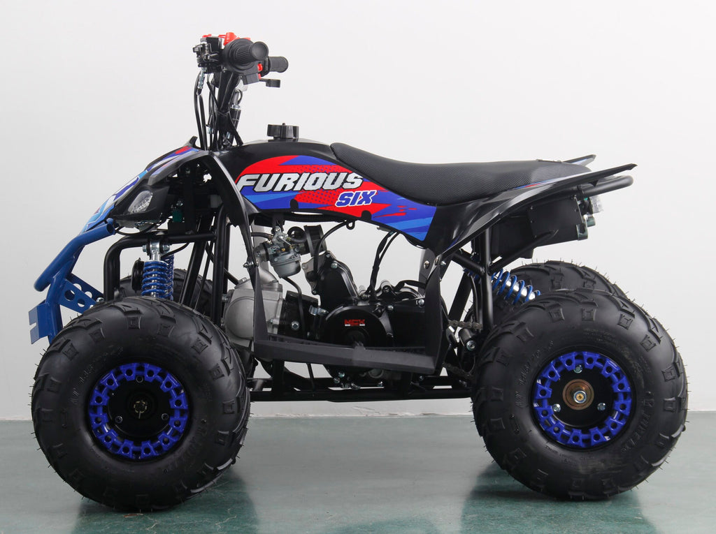 Quad Fourious SIX 125cc Ruote 6 Maxi Total LED