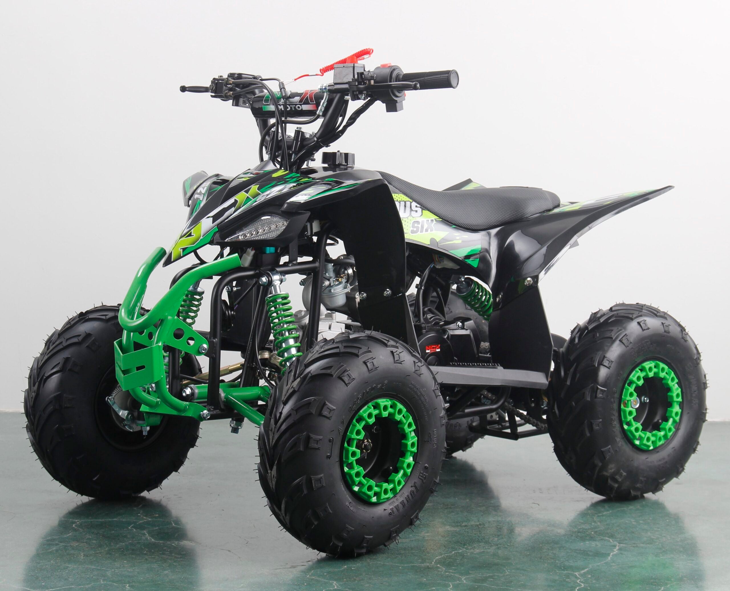Quad Fourious SIX 125cc Ruote 6 Maxi Total LED