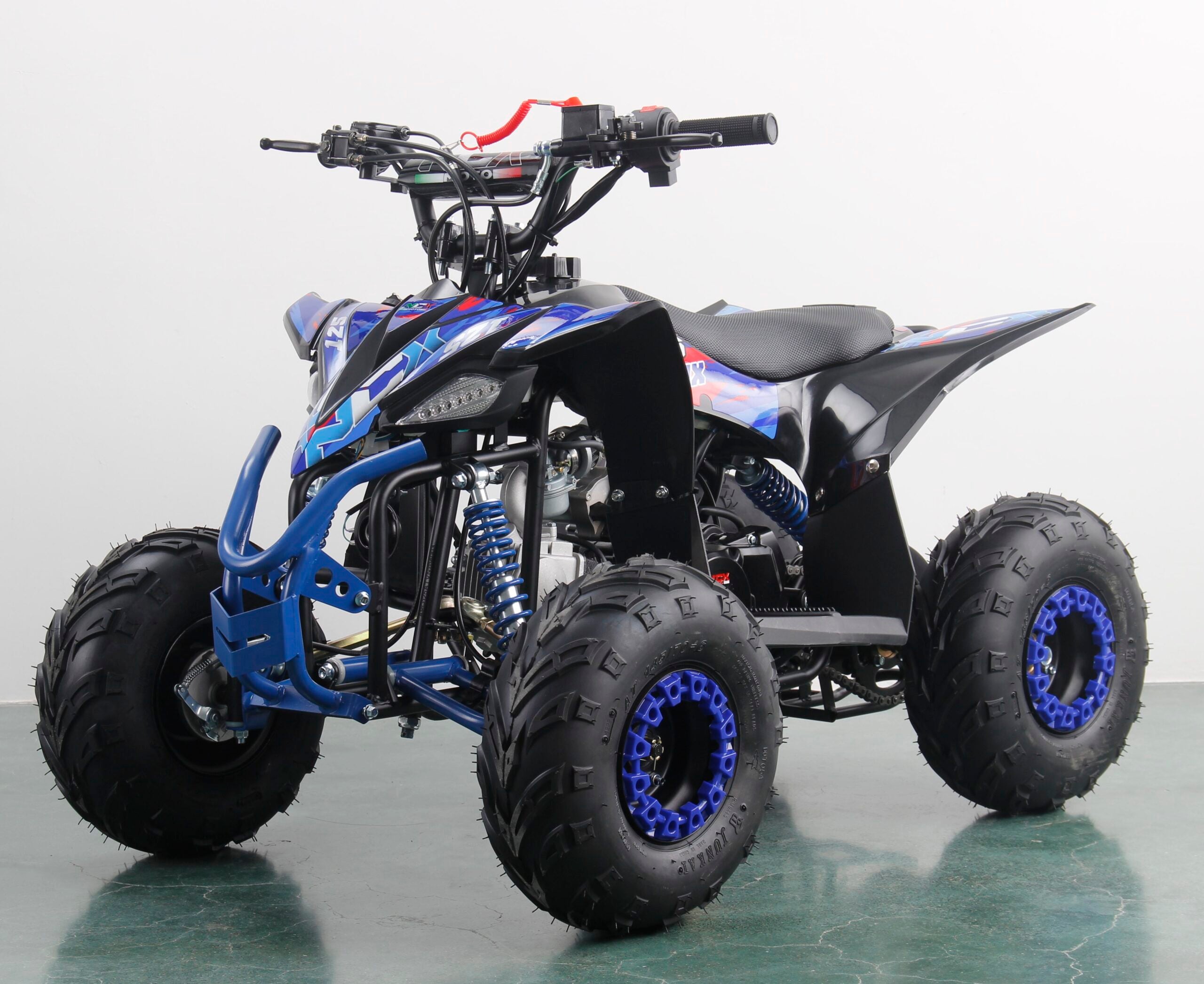Quad Fourious SIX 125cc Ruote 6 Maxi Total LED