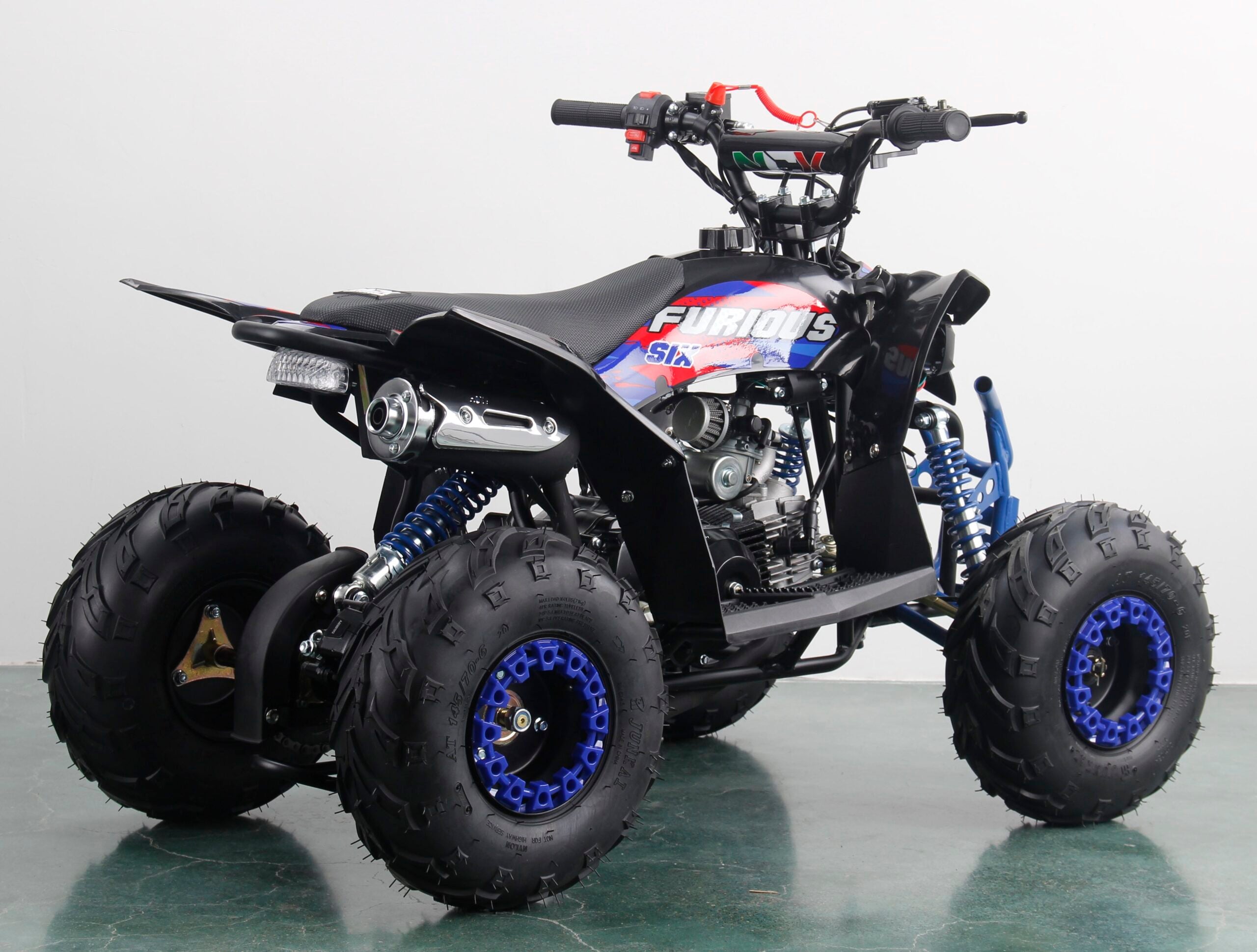Quad Fourious SIX 125cc Ruote 6 Maxi Total LED