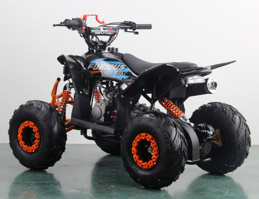 Quad Fourious SIX 125cc Ruote 6 Maxi Total LED