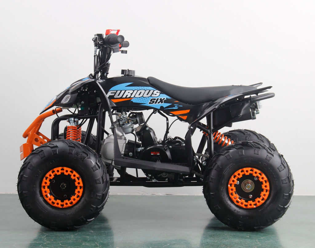 Quad Fourious SIX 125cc Ruote 6 Maxi Total LED