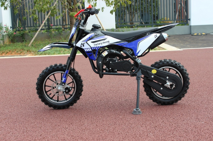 Mini Cross 50cc Dragon 2 Tempi Racing Doppio Scarico