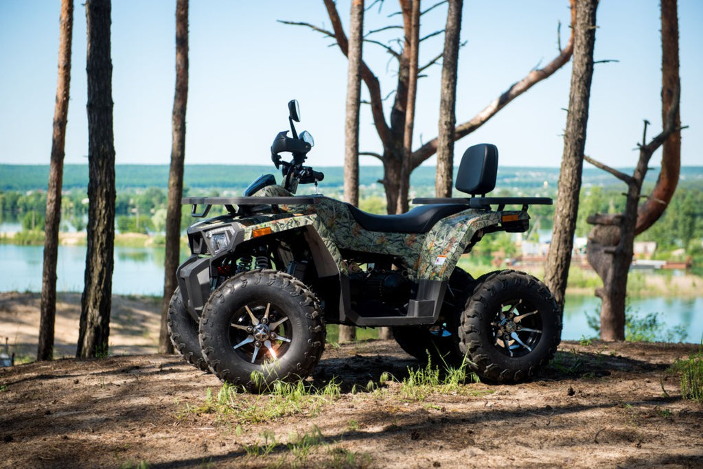 Quad Mega Shark ATV 200cc Ruote 10 LED