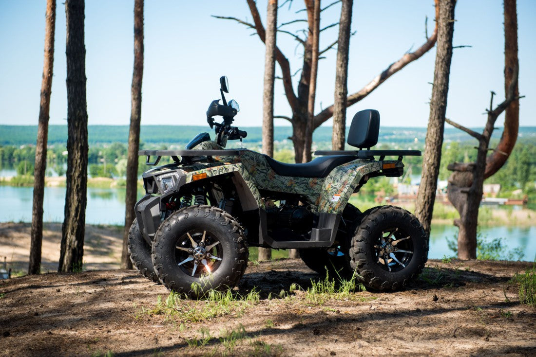 Quad Mega Shark ATV 200cc Ruote 10 LED