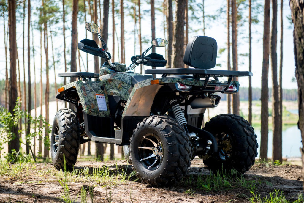 Quad Mega Shark ATV 200cc Ruote 10 LED