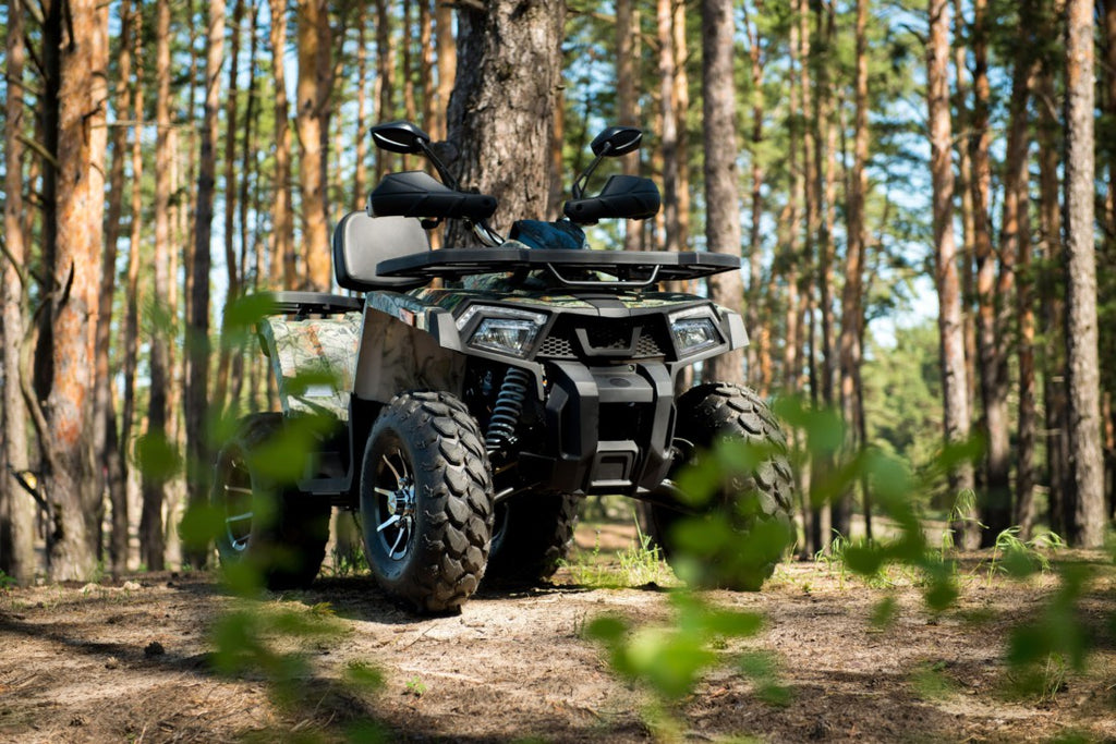 Quad Mega Shark ATV 200cc Ruote 10 LED