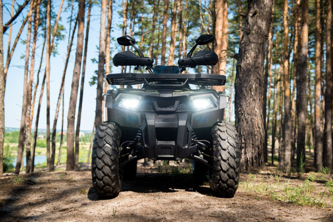 Quad Mega Shark ATV 200cc Ruote 10 LED