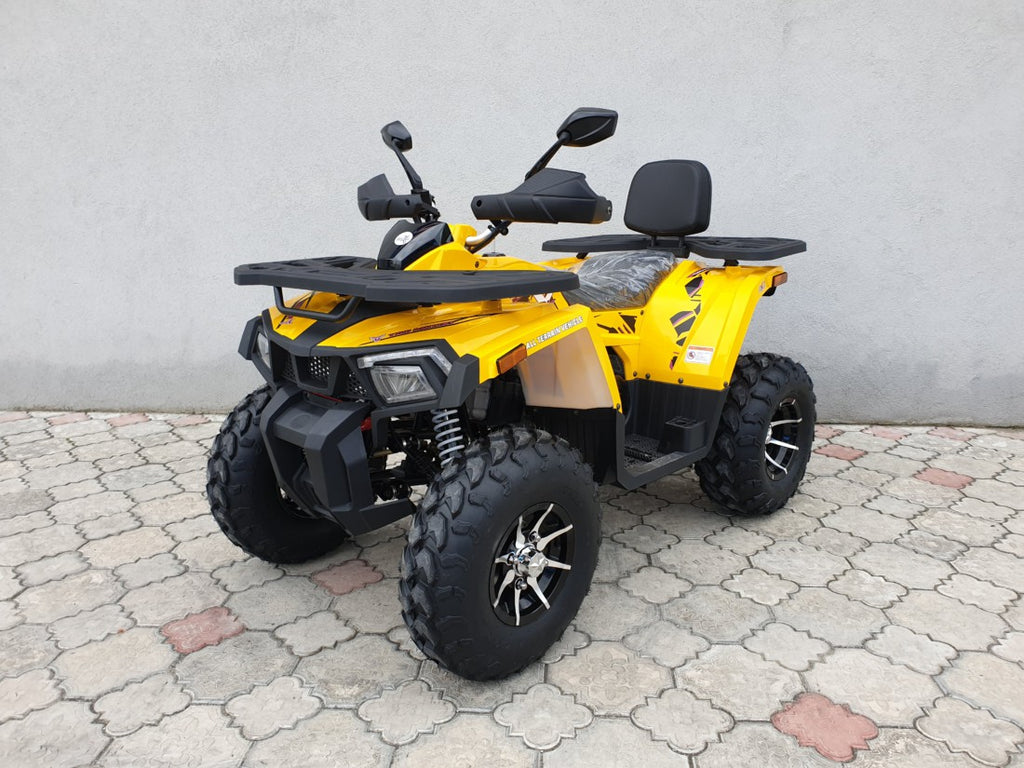 Quad Mega Shark ATV 200cc Ruote 10 LED