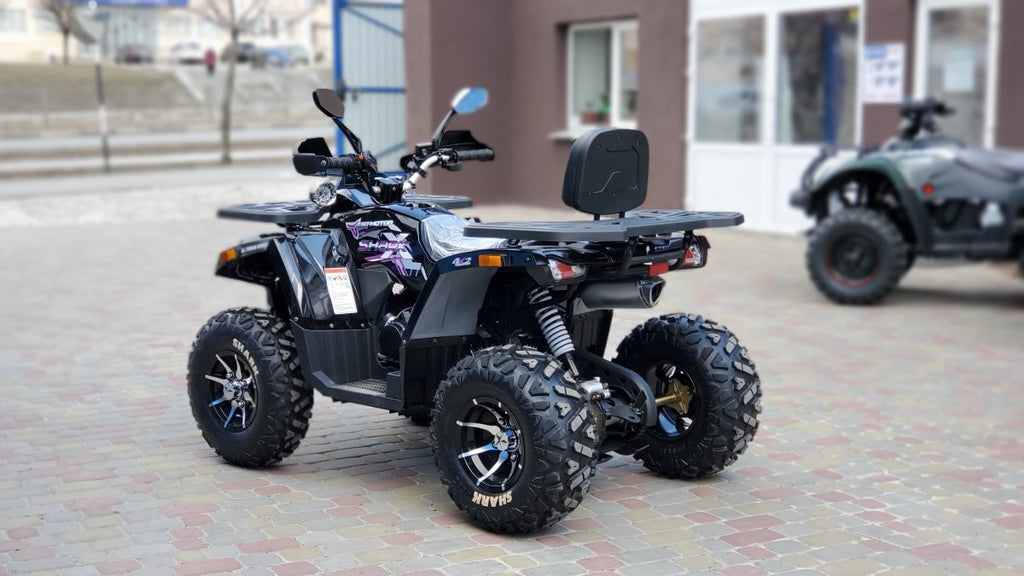 Quad Mega Shark ATV 200cc Ruote 10 LED