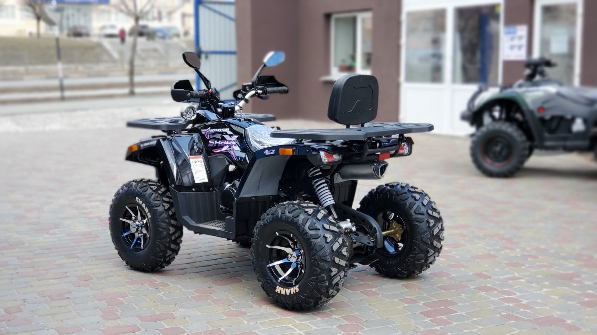 Quad Mega Shark ATV 200cc Ruote 10 LED