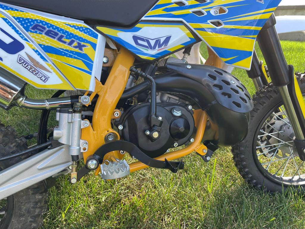 Mini Cross FLX 50cc Ruote 12-10 o 14-12 Avviamento Pedalina